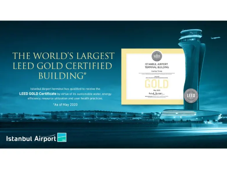 the worlds largest leed gold certified building istanbul airport