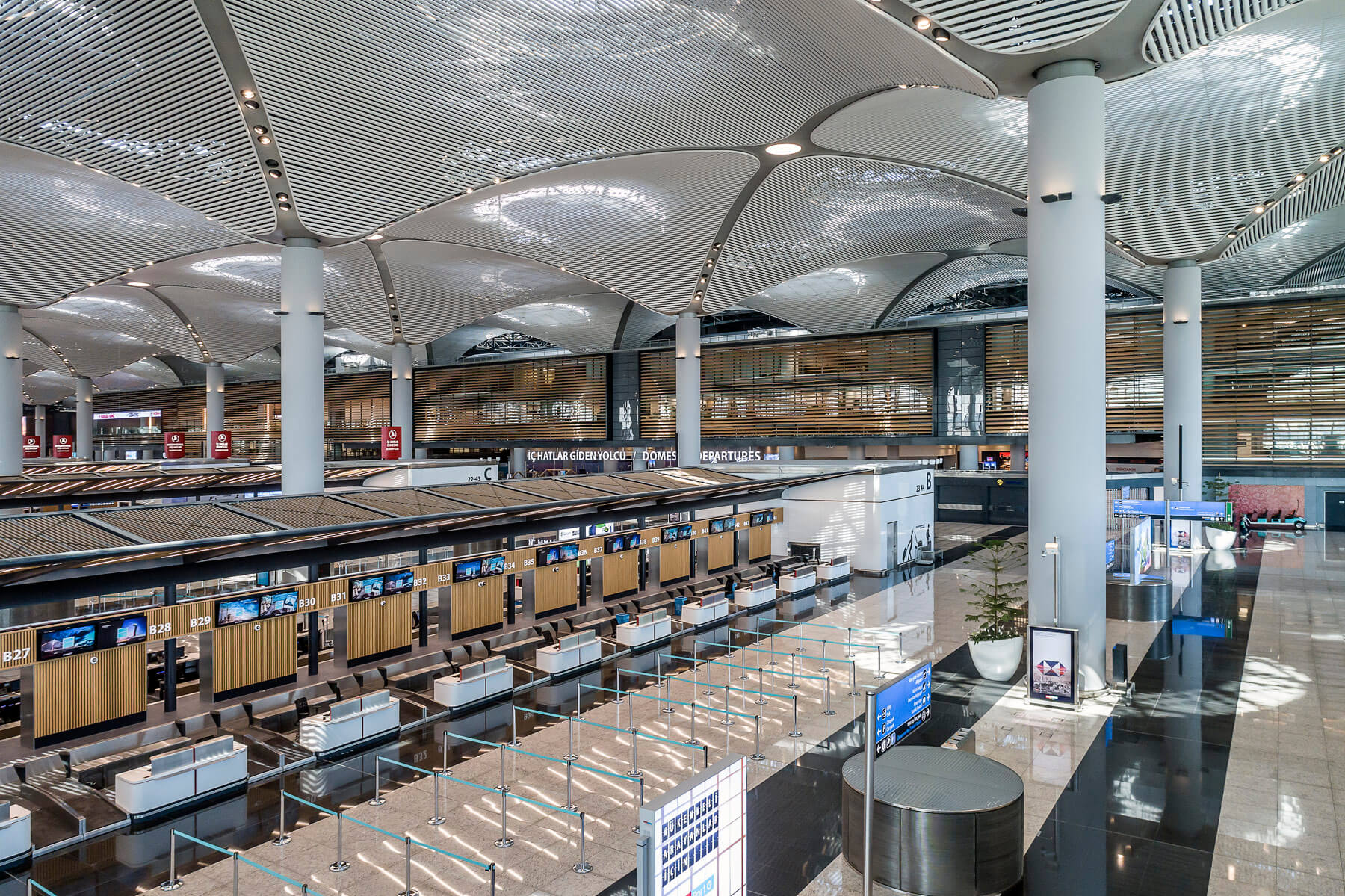 murat germen's istanbul airport check-in region photo