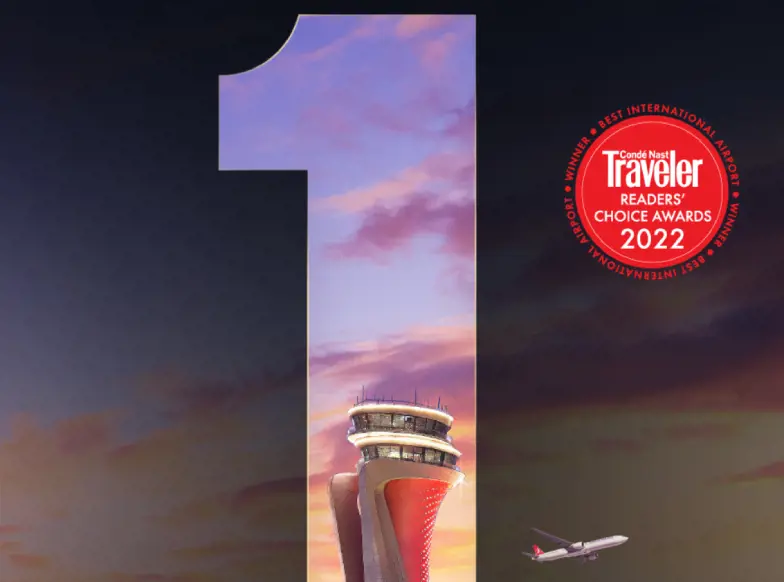 conde nast traveler readers choice awards 2022 istanbul airport
