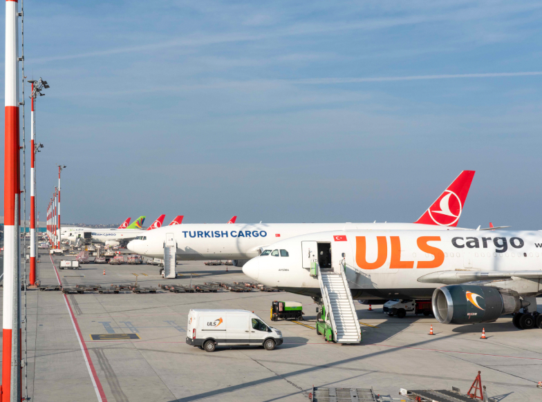 big aircraft in parked