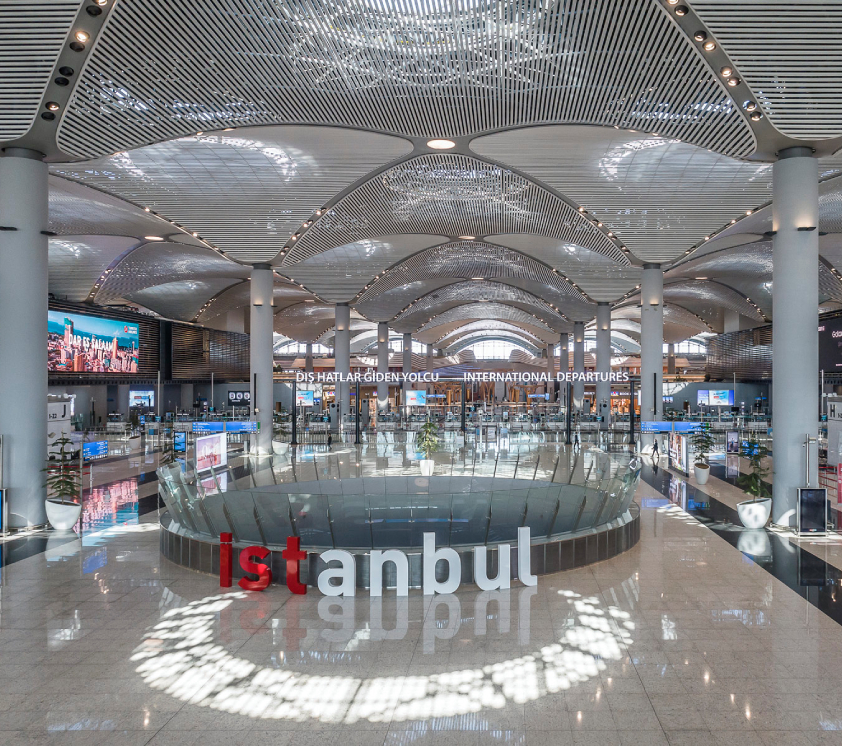 istanbul airport international passenger area