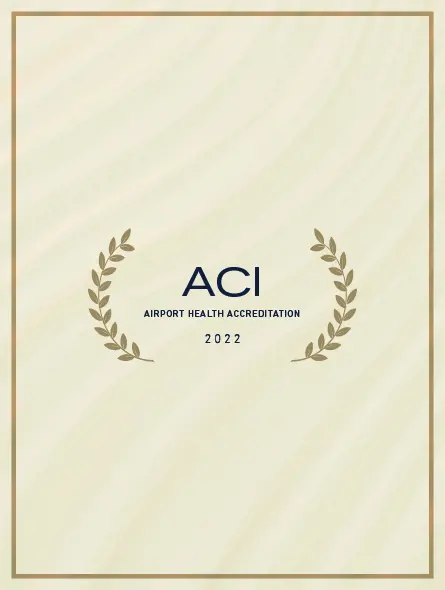 aci airport health accreditation 2022