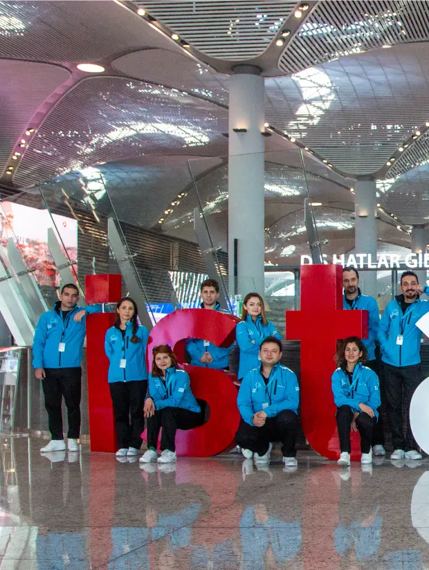 iga employees at istanbul airport