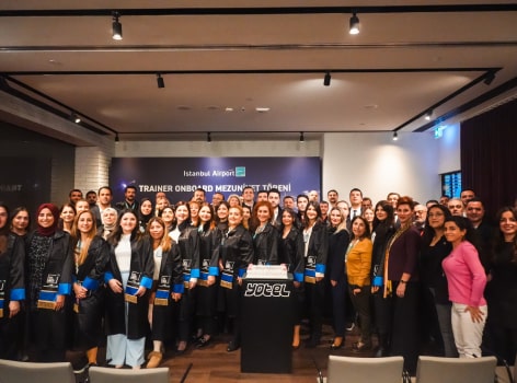 istanbul havalimanında uluslararası eğitim