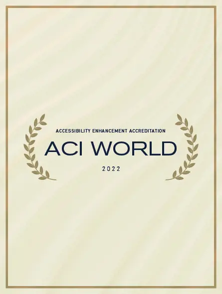 accessibility enhancement accreditation acı world 2022